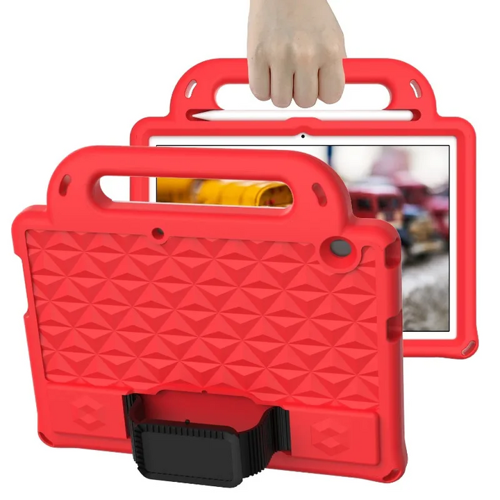 Kinder/Airbag Silikon Hülle/Case inkl. Gurt und Griff für iPad Pro, Mini-Serie | ZITOCASES®