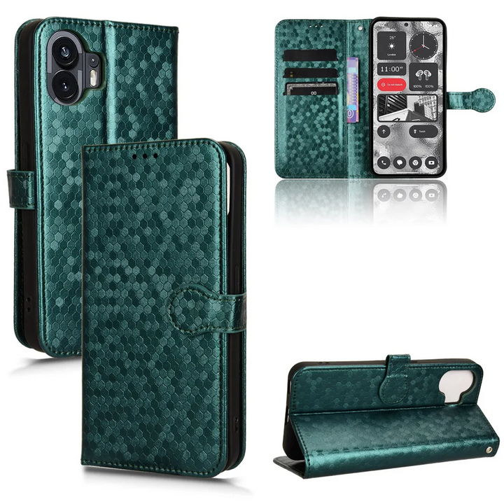 Kunstleder Geometrie-Muster Klapp Hülle/Flip Case für Nothing Phone (2), (2a), (2a) Plus, (1), CMF Phone 1 | ZITOCASES®