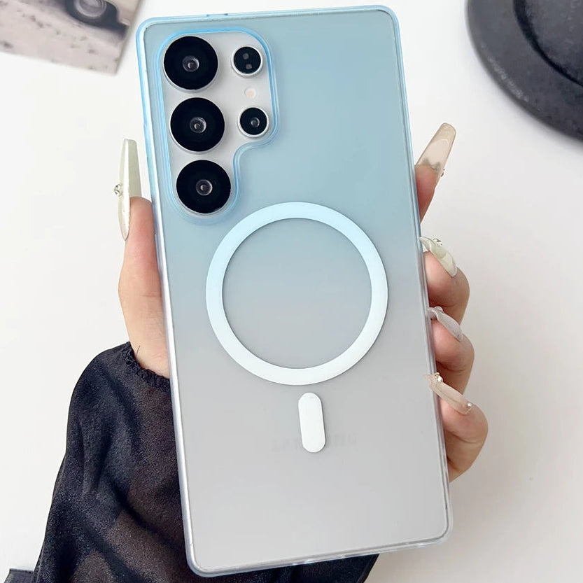 Ultra dünne 0,3mm Matte MagSafe/Magnet Farbverlauf Hülle/Case für Samsung Galaxy S26, S26 Plus, S26 Ultra | ZITOCASES®