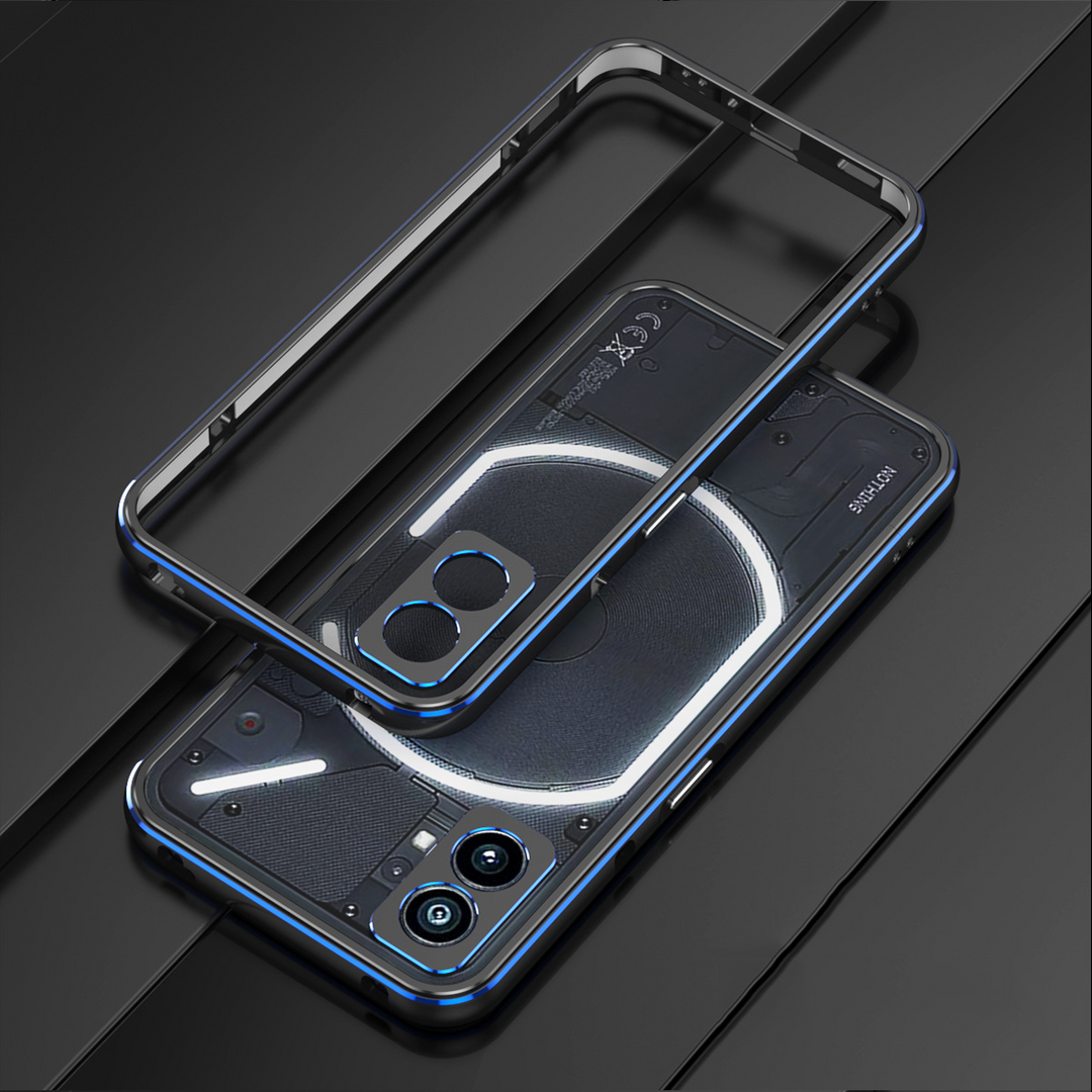 Aluminium Rahmen/Bumper Hülle/Case (inkl. Kamera Abdeckung) für Nothing Phone (3a), (3a) Pro, (2), (2a), (2a) Plus, (1), CMF Phone 1 | ZITOCASES®