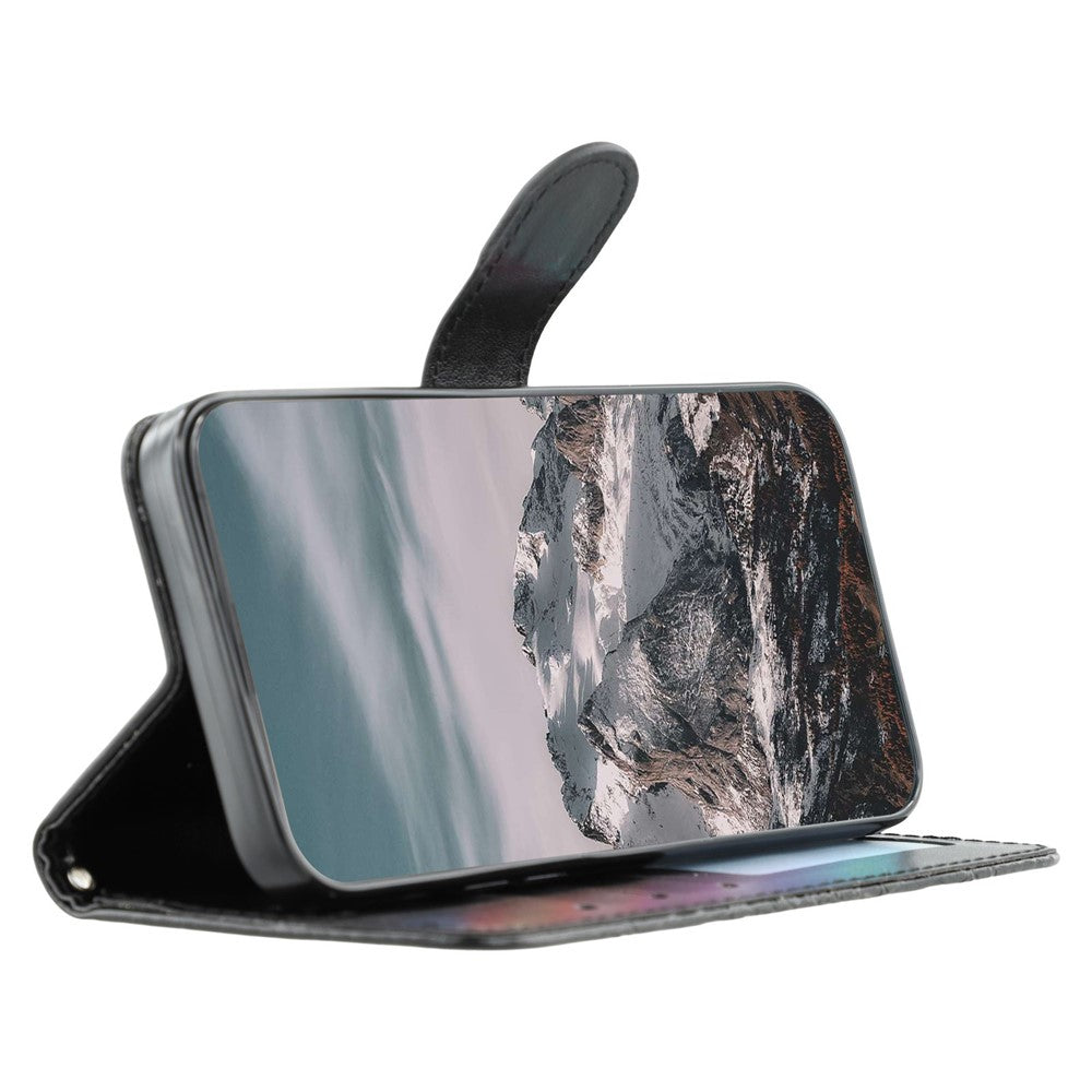 Mandala-Blumen Kunstleder Klapp Hülle/Flip Case für Honor Magic 8, 8 Pro, 8 Lite | ZITOCASES®