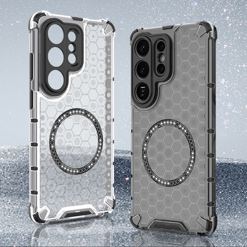 Waben Design MagSafe/Magnet Hülle/Case für Samsung Galaxy S26, S26 Plus, S26 Ultra | ZITOCASES®