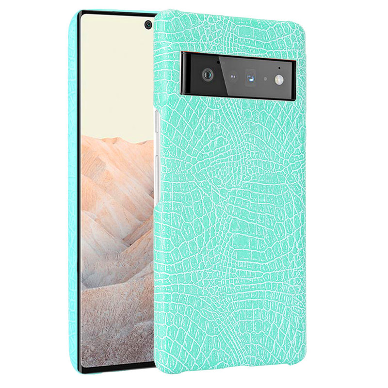 Krokodil-Leder Optik Hülle/Case verschiedene Farben für Google Pixel 9, 8-Serie | ZITOCASES®