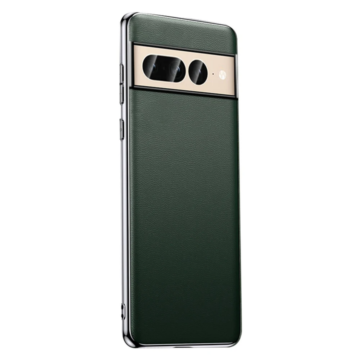 Elegante Kunstleder/Gold Hülle/Case für Google Pixel 9-Serie | ZITOCASES®