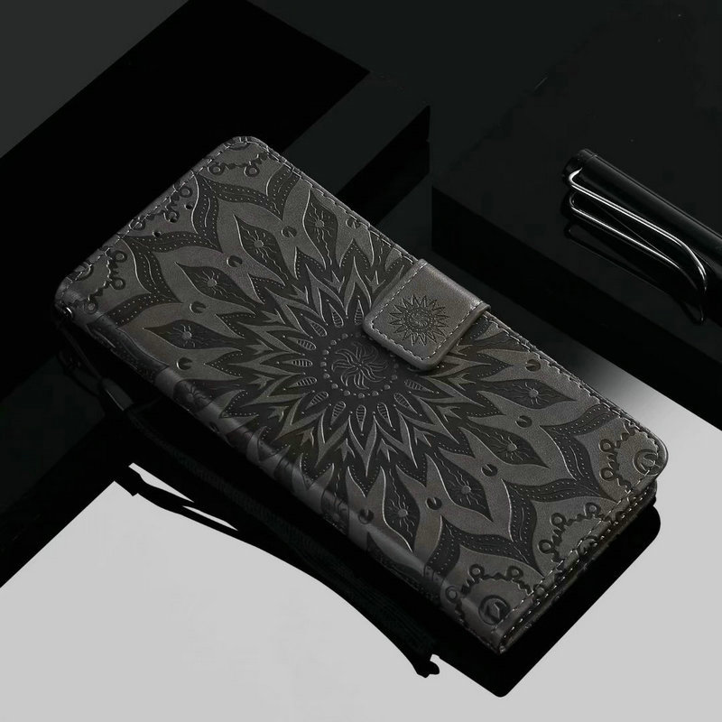 Mandala-Blumen Kunstleder Klapp Hülle/Flip Case für Honor Magic 7, 6, 5, 4-Serie | ZITOCASES®