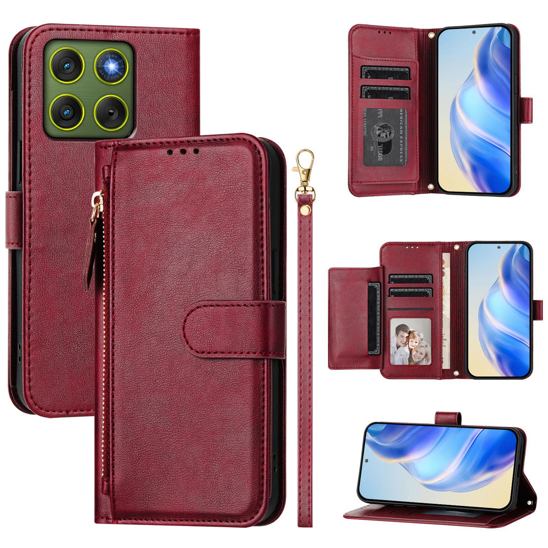 Kunstleder Brieftaschen Hülle/Case für Motorola Edge 70 | ZITOCASES®