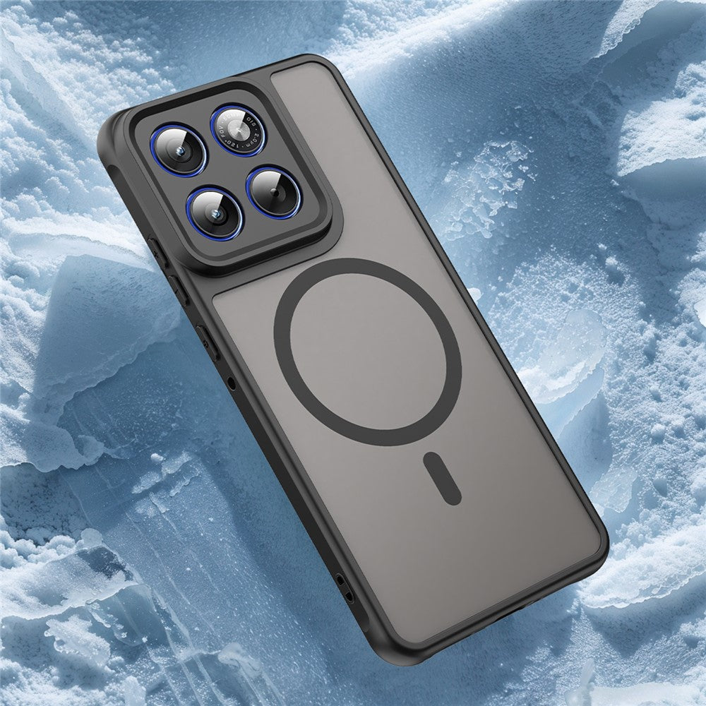 Matte Transparente MagSafe/Magnet Hülle/Case für Motorola Edge 70