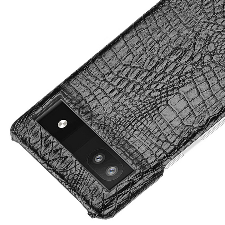 Krokodil-Leder Optik Hülle/Case verschiedene Farben für Google Pixel 9, 8-Serie | ZITOCASES®