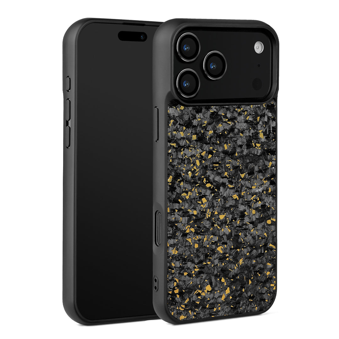 Forged Carbon Optik Panzerglas Hülle/Case für iPhone 18 Pro, 18 Pro Max | ZITOCASES®