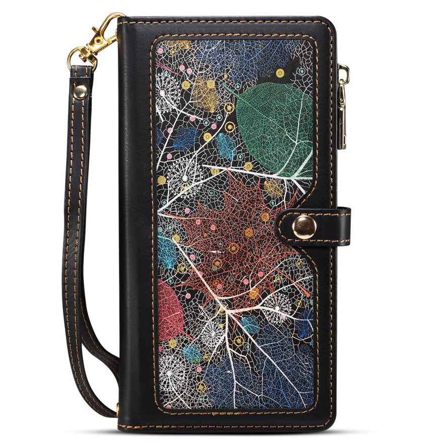 SALE | iPhone 11 Pro | Blumen/Kunst Motiv Kunstleder Klapp Hülle/Flip Case | ZITOCASES®