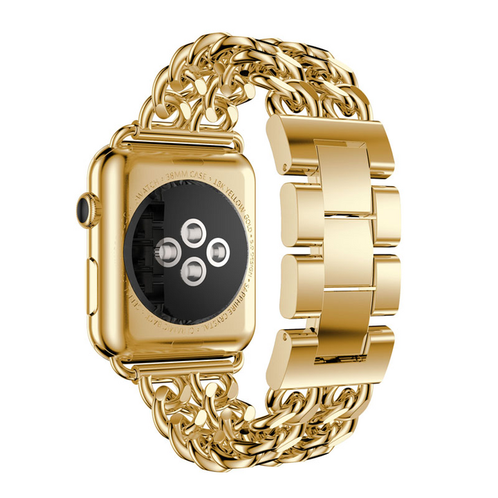 Edelstahl Gliederarmband/Kette für alle Apple Watch Modelle | ZITOCASES®