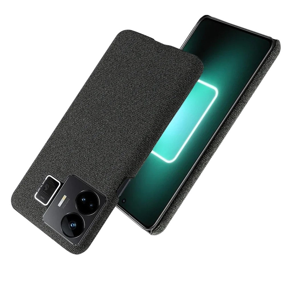 Stoff überzogene Soft Hülle/Case für Realme GT NEO 6, 6T, 5, 3T, 3, 2, Master Edition, Narzo 50, 30, X50, X2 Pro, X2, C55, C51, C35, C33 C31, C30, C25Y, C21Y, C11, 12 Pro Plus, 12 Plus, 12 Pro, 12, 9 Pro Plus, 9 Pro, 9i, 8 Pro, 8i, 8 | ZITOCASES®