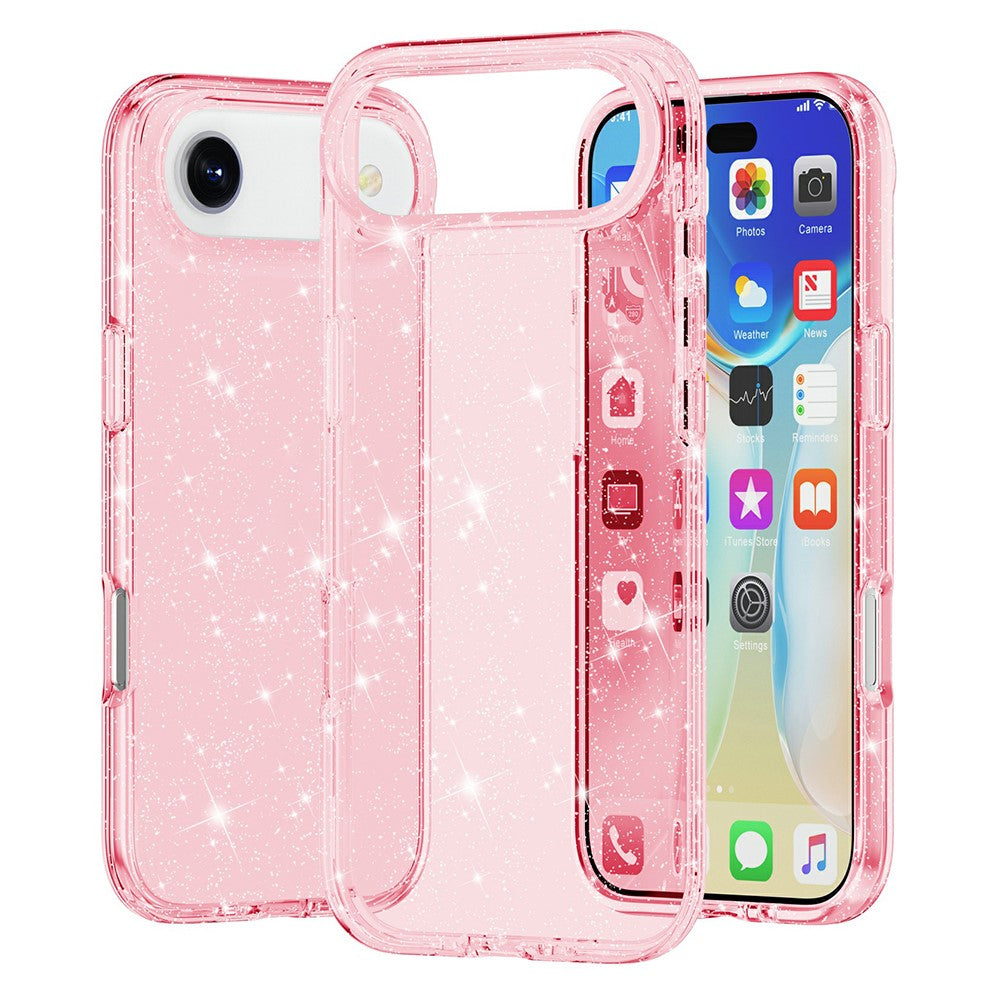 Bunte/Transparente Glitzer Silikon Hülle/Case für iPhone Air | ZITOCASES®