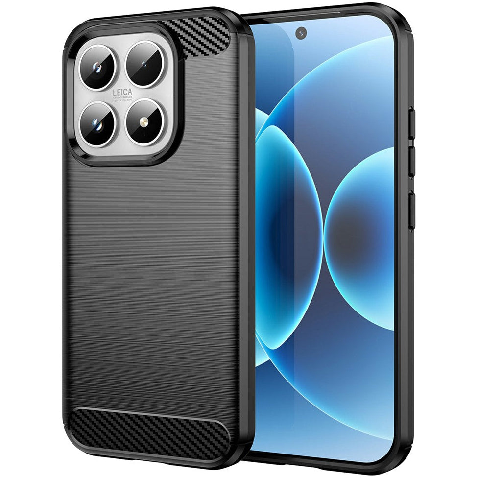 Metallstruktur/Carbon Optik Silikon Hülle/Case für Xiaomi 17 | ZITOCASES®