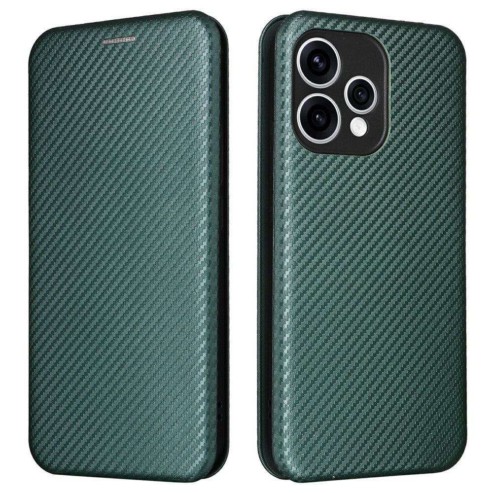 Carbon Optik Klapp Hülle/Flip Case für Oppo Reno 15, 15 Pro, 15 FS, 15 F | ZITOCASES®