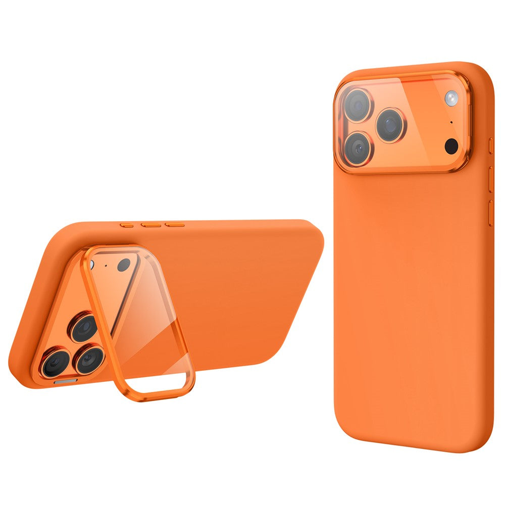 Bunte Silikon Hülle/Case mit klappbarer Kameraabdeckung für iPhone 18 Pro, 18 Pro Max | ZITOCASES®