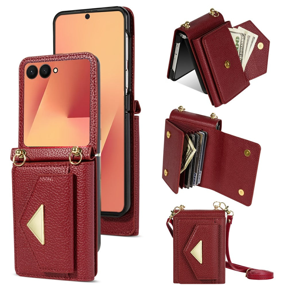 Portemonnaie/Geldbörse Kunstleder Klapphülle/Flipcase für Samsung Galaxy Z Flip 8 | ZITOCASES®