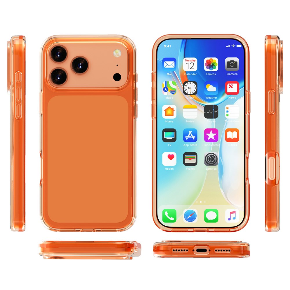 Bunte/Transparente Silikon Hülle/Case für iPhone 18 Pro, 18 Pro Max | ZITOCASES®
