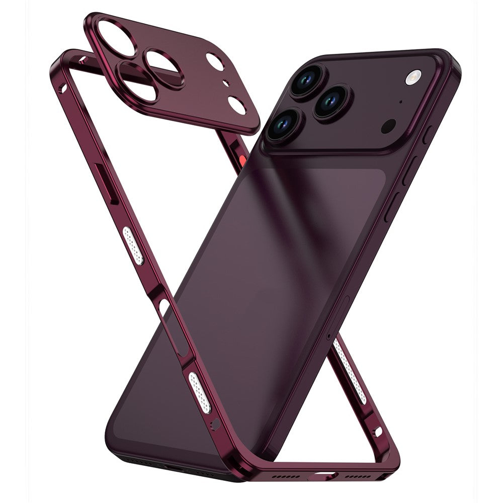 Rahmen/Bumper Aluminium Hülle/Case (inkl. Kameraabdeckung) für iPhone 18 Pro, 18 Pro Max | ZITOCASES®