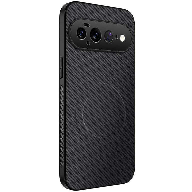 Carbon Optik Silikon MagSafe/Magnet Hülle/Case für Google Pixel 11, 11 Pro, 11 Pro XL | ZITOCASES®