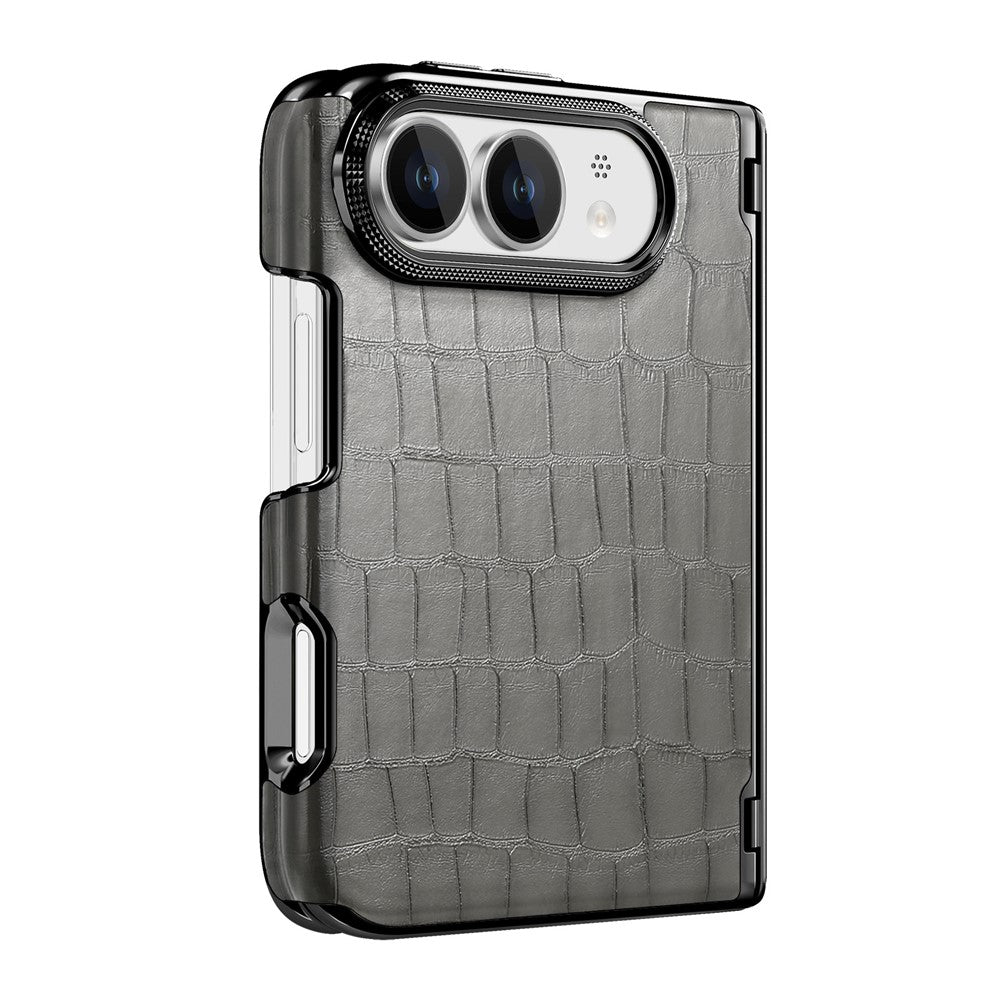 Stoßfeste Krokodil-Leder Optik Silikon/Hartplastik Hülle/Case für iPhone Ultra | ZITOCASES®