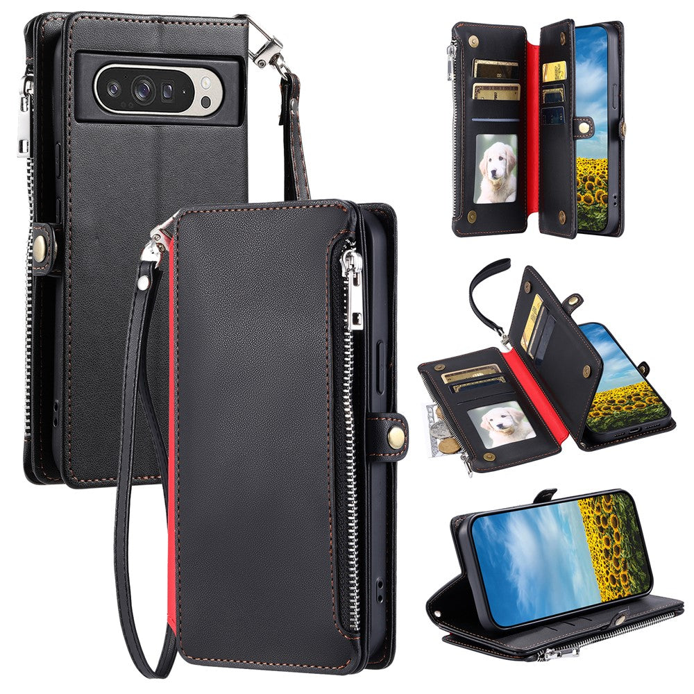 Portemonnaie/Geldbörse Kunstleder Klapphülle/Flipcase für Google Pixel 11, 11 Pro, 11 Pro XL | ZITOCASES®