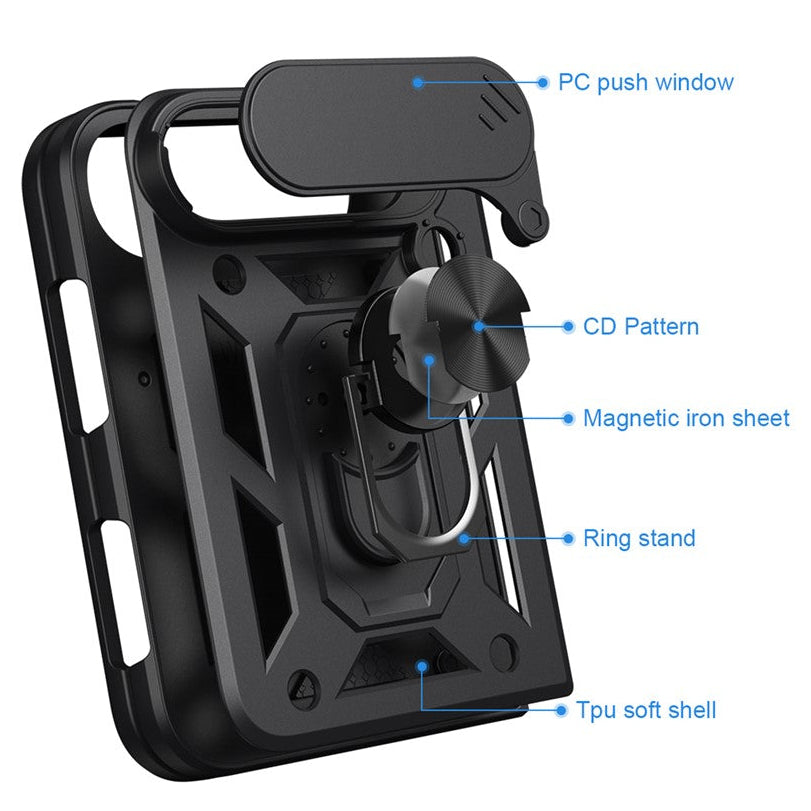 Outdoor/Magnet Hülle/Case mit verschiebbarer Kameraabdeckung für iPhone Ultra | ZITOCASES®