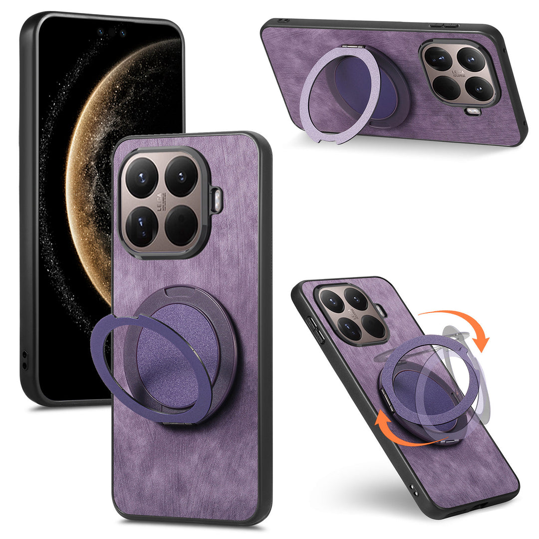 Wildleder Optik MagSafe/Magnet Hülle/Case mit integriertem Ständer für Xiaomi 17T, 17T Pro