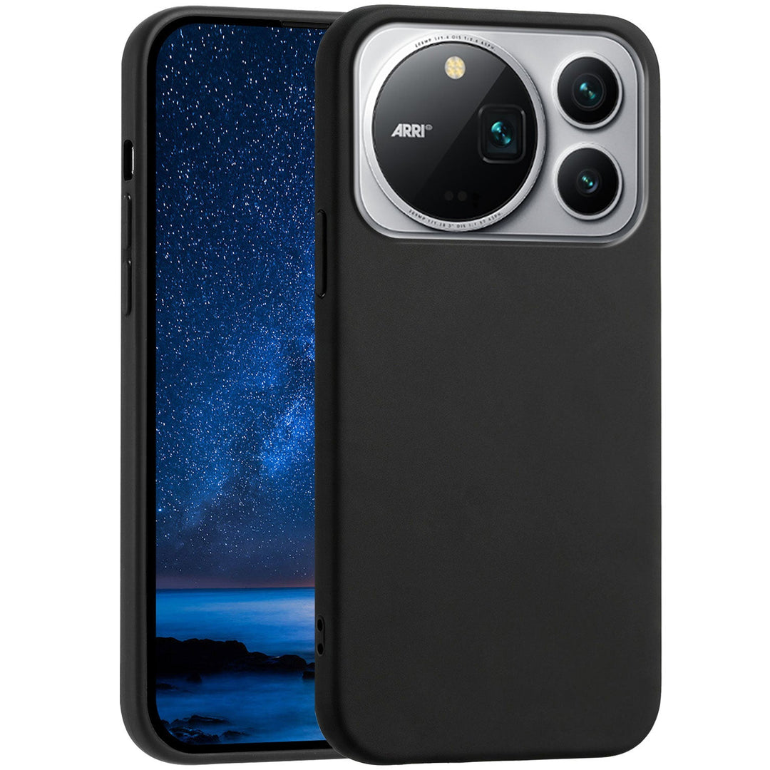 Dünne/Schwarze Silikon Hülle/Case für Honor Magic 9, 9 Pro Max, 9 Power Edition