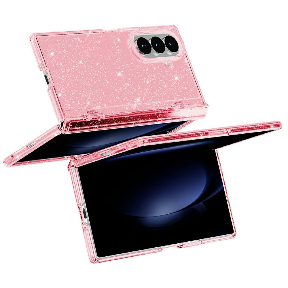 Transparente/Glitzer Hülle/Case für Samsung Galaxy Z Fold 8 Ultra | ZITOCASES®