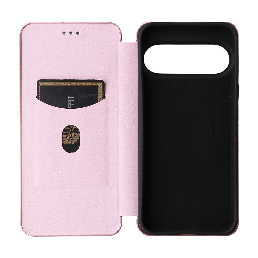 Carbon Optik Klapphülle/Flipcase für Google Pixel 11, 11 Pro, 11 Pro XL | ZITOCASES®