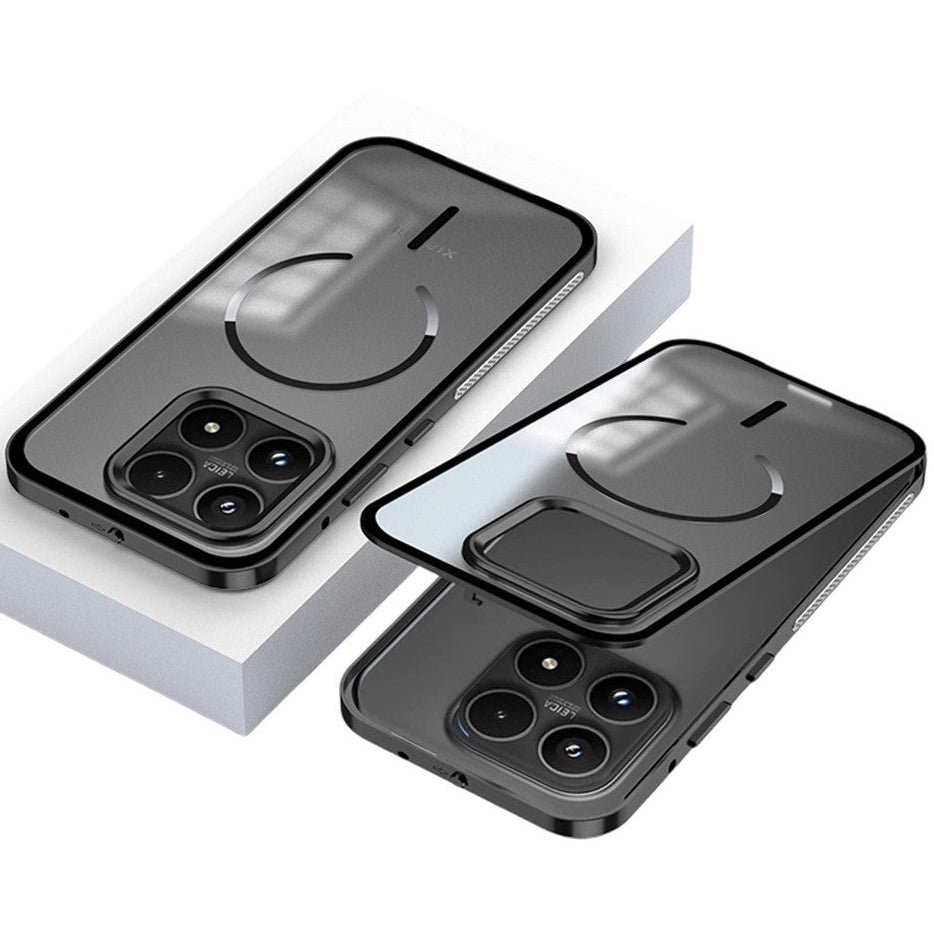 Rahmen/Bumper Aluminium MagSafe/Magnet Hülle/Case inkl. Glas Rückseite für Xiaomi 17 | ZITOCASES®