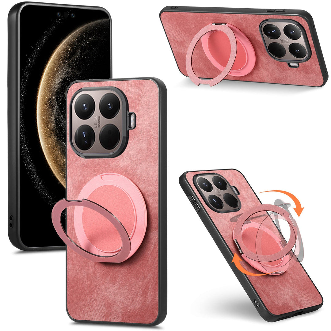 Wildleder Optik MagSafe/Magnet Hülle/Case mit integriertem Ständer für Xiaomi 17T, 17T Pro