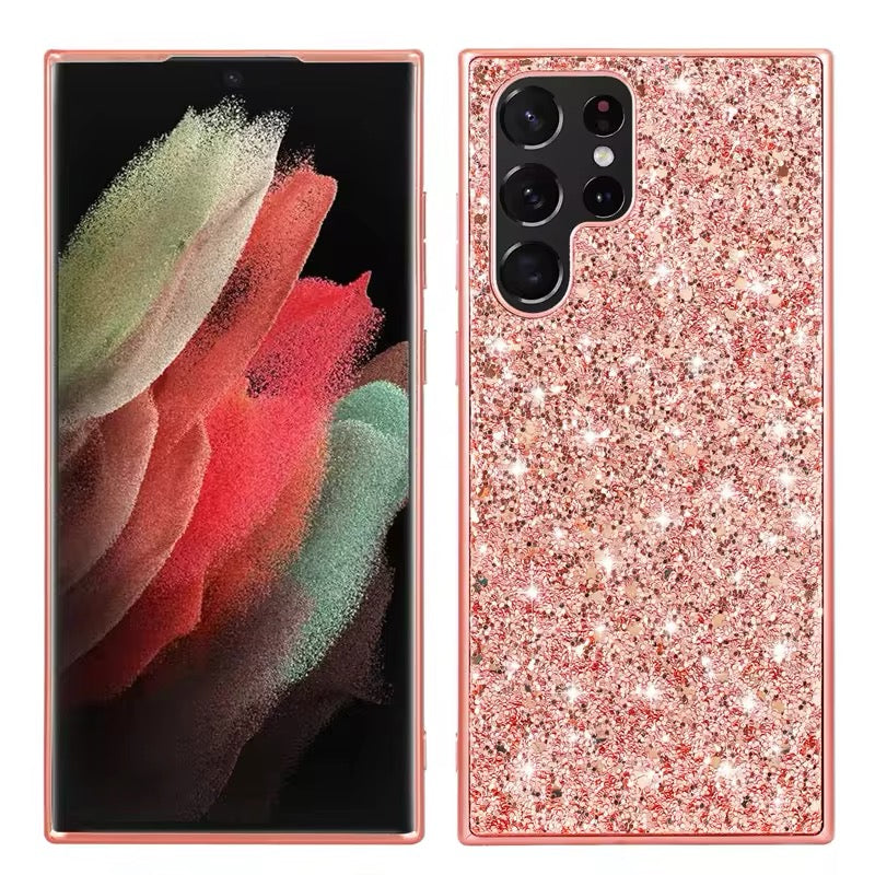 Glitzer Flakes Soft Hülle/Case verschiedene Farben für Samsung Galaxy S25, S25 Plus, S25 Ultra, S24, S24 Plus, S24 Ultra, S24 FE, S23 FE, S23, S23 Plus, S23 Ultra, S22, S22 Plus, S22 Ultra, S21 FE, S21, S21 Plus, S21 Ultra, S20, S20 Plus | ZITOCASES®