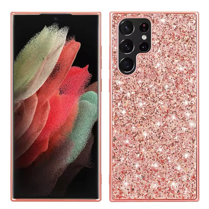 Glitzer Flakes Soft Hülle/Case verschiedene Farben für Samsung Galaxy S24, S24 Plus, S24 Ultra, S24 FE, S23 FE, S23, S23 Plus, S23 Ultra, S22, S22 Plus, S22 Ultra, S21 FE, S21, S21 Plus, S21 Ultra, S20, S20 Plus, S20 Ultra, S20 FE, S10, Note 20 | ZITOCASES®