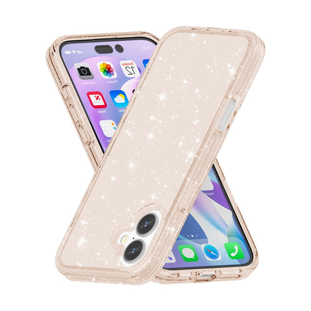 Bunte/Transparente Glitzer Silikon Hülle/Case für iPhone 17 | ZITOCASES®