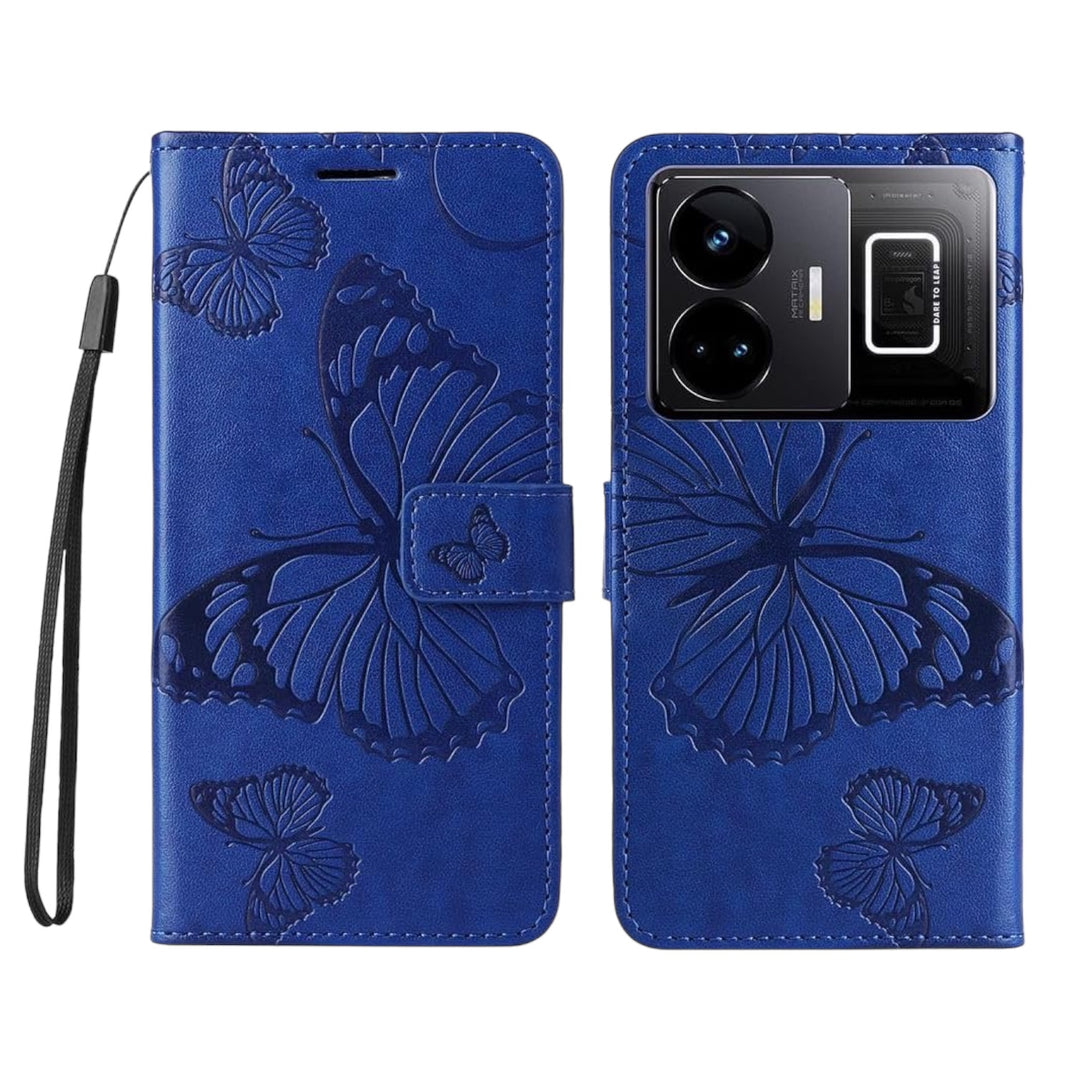 Schmetterling Motiv Kunstleder Klapp Hülle/Flip Case für Realme Narzo-Serie | ZITOCASES®