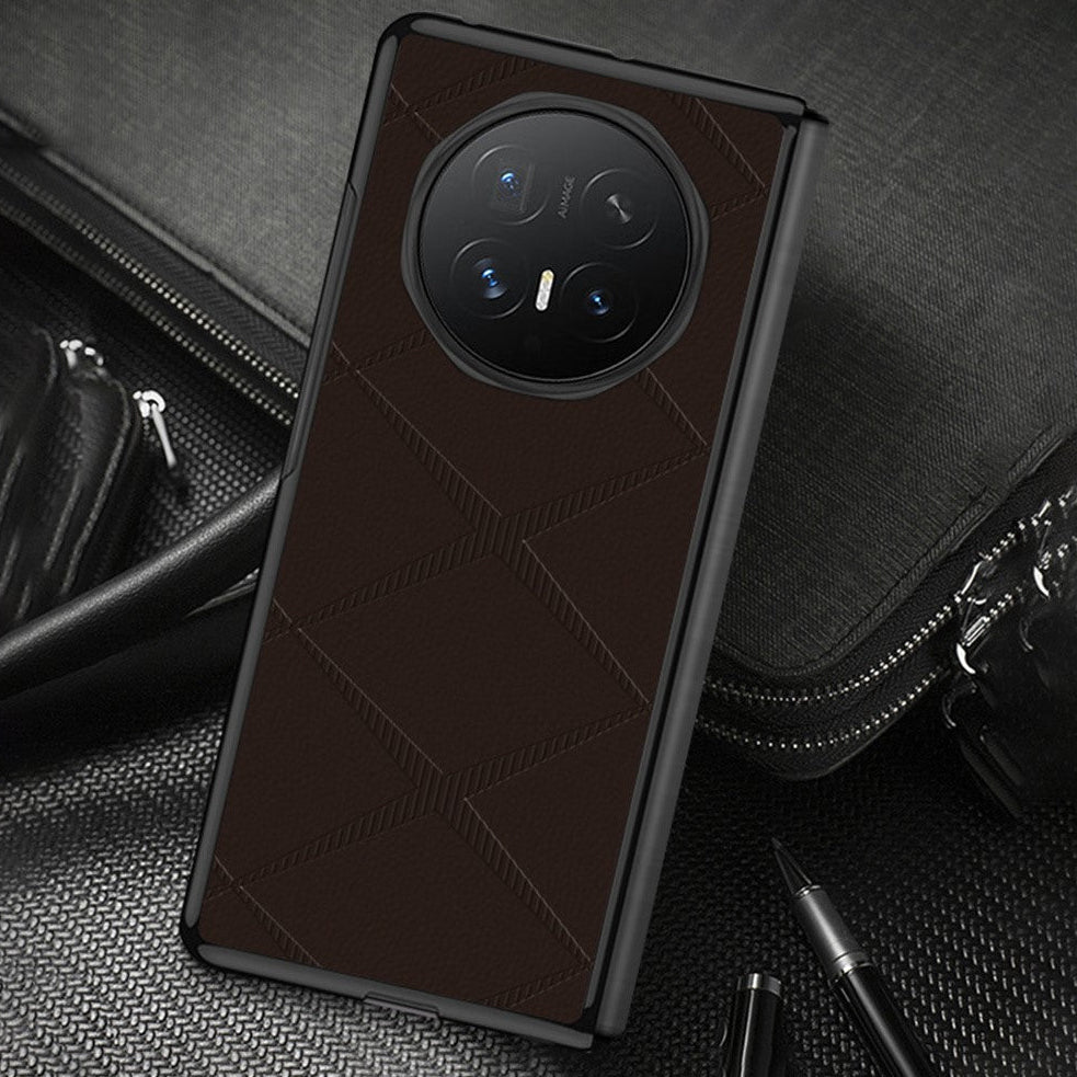 Karierte Kunstleder Hülle/Case für Honor Magic V6 | ZITOCASES®