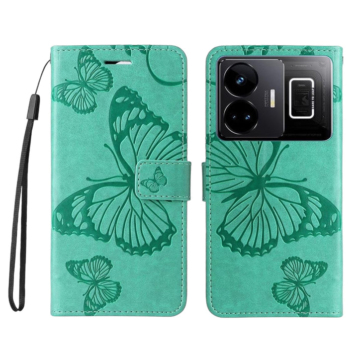 Schmetterling Motiv Kunstleder Klapp Hülle/Flip Case für Realme Narzo-Serie | ZITOCASES®