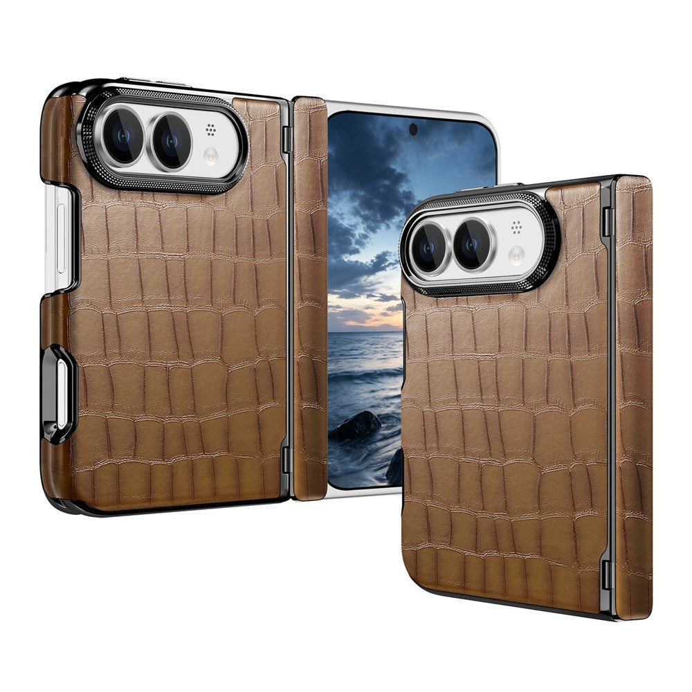 Stoßfeste Krokodil-Leder Optik Silikon/Hartplastik Hülle/Case für iPhone Ultra | ZITOCASES®