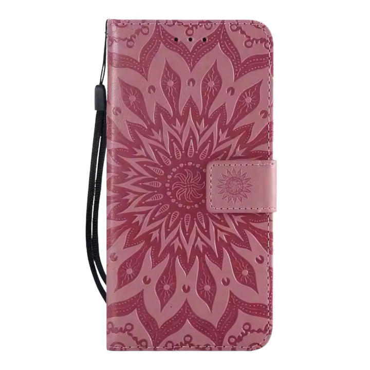 Mandala-Blumen Kunstleder Klapp Hülle/Flip Case für Honor Magic 6, 5, 4-Serie | ZITOCASES®