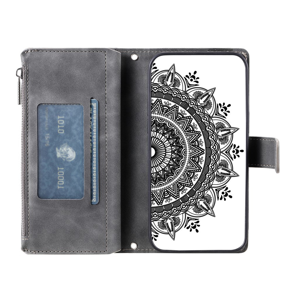 Mandala-Blumen Kunstleder Brieftaschen Hülle/Case für Nothing Phone (4a) Pro | ZITOCASES®