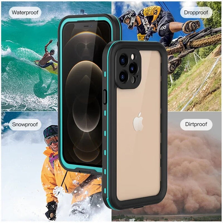 Wasserdichte Silikon Vollschutz Hülle/Case für iPhone 16, 15, 14, 13 | ZITOCASES®