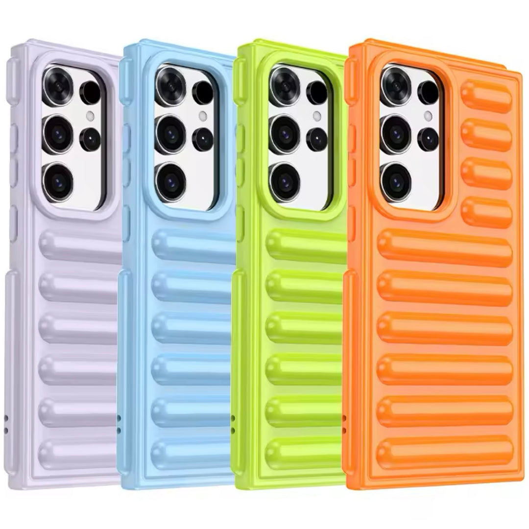 Bunte/Hochglanz 3D/Grip Hülle/Case für Samsung Galaxy S23 FE, S24, S25, Note-Serie | ZITOCASES®