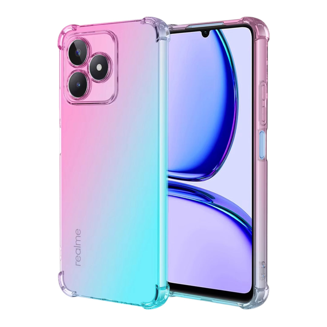 Regenbogen Airbag Soft Hülle/Case für Realme GT-Serie | ZITOCASES®