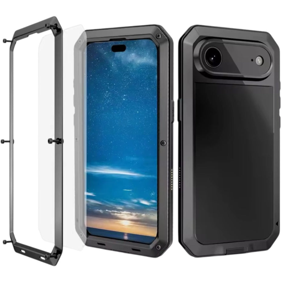 Verschraubbare 360° Aluminium Outdoor Vollschutz Hülle/Case für iPhone Air | ZITOCASES®