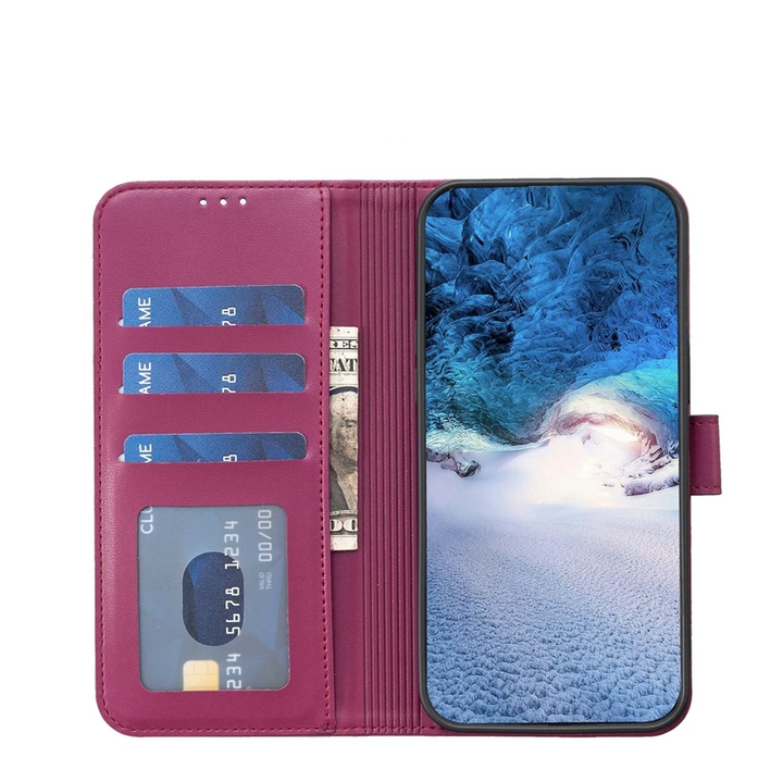 Kleeblatt Kunstleder Klapp Hülle/Flip Case für Google Pixel 9, 8, 7-Serie | ZITOCASES®