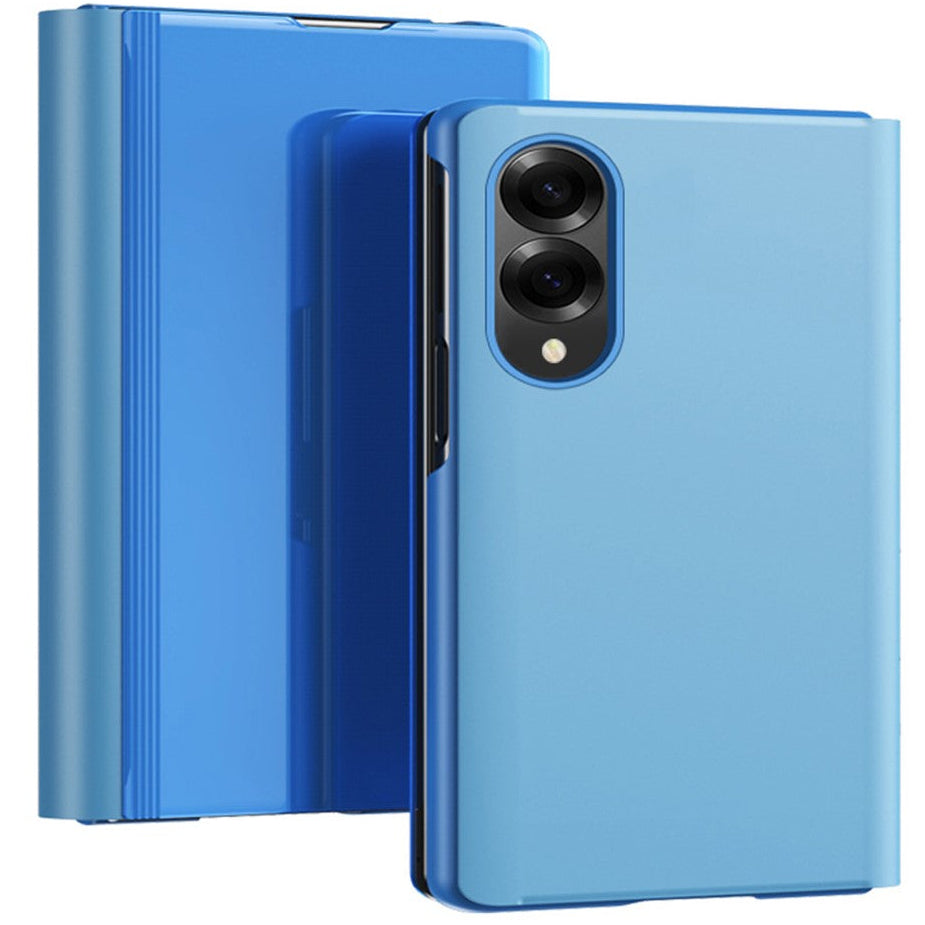 Transparente/Spiegel Kunstleder Klapphülle/Flipcase für Samsung Galaxy Z Fold 8 | ZITOCASES®