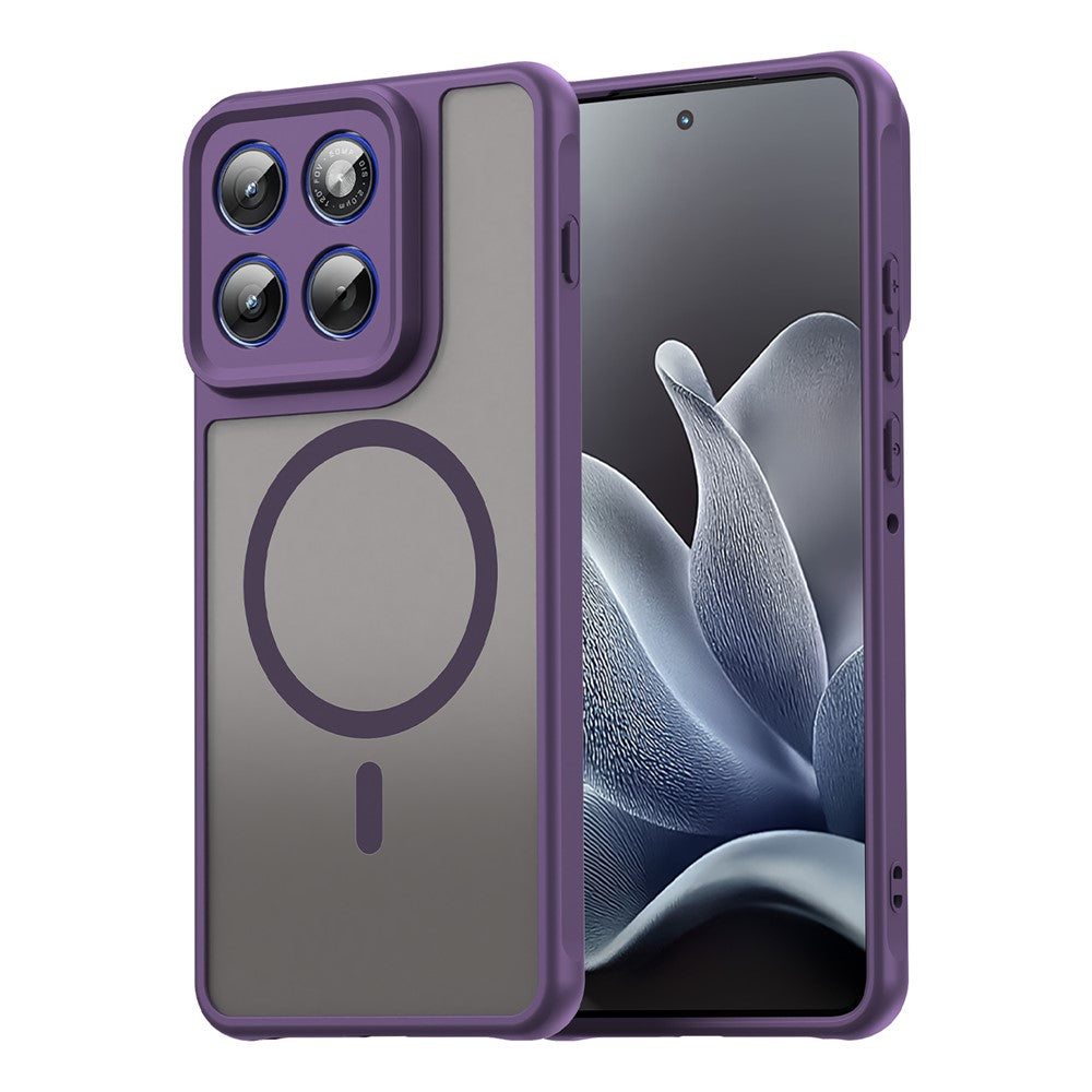 Matte Transparente MagSafe/Magnet Hülle/Case für Motorola Edge 70