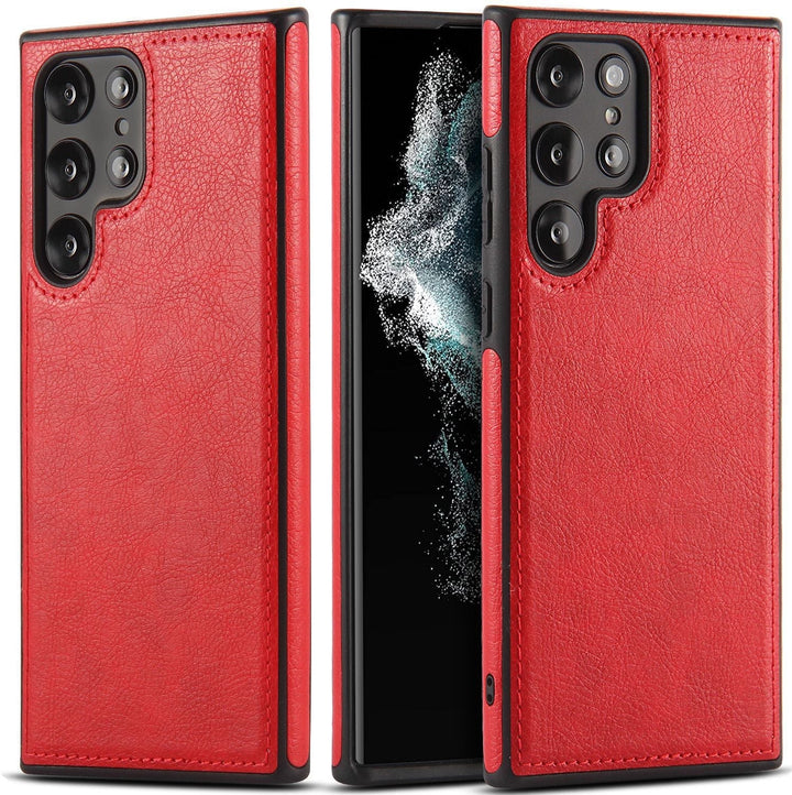 Kunstleder Silikon Hülle/Case für Samsung Galaxy Note-Serie | ZITOCASES®